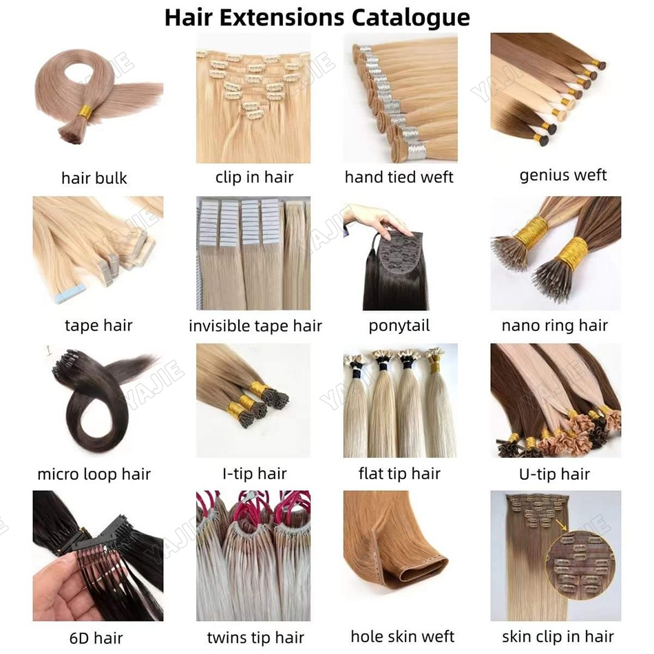 Extension de cheveux humains
