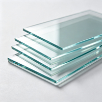 Substrat en verre de qualité optique, directement de l'usine, haute transmission, faible expansion thermique, pour revêtement d'écran LCD et semi-conducteurs