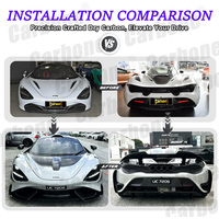 Kit carrosserie en fibre de carbone sèche style Carbone 765LT, aileron arrière, pièces de carrosserie pour McLaren 720S