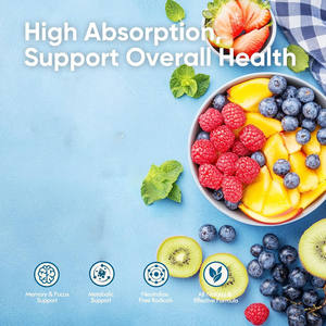 OEM ALPHA BRAINカプセルサポート認知機能、エネルギー、細胞の健康 - Product Image 5