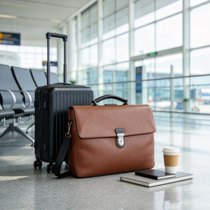 Sac à main en cuir uni pour femme avec poignée supérieure et bandoulière amovible – Élégant sac à main quotidien pour femme - Product Image 3