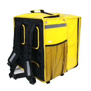 Bolsa de Reparto de <span class=keywords><strong>Comida</strong></span> Aislada, Plegable e Impermeable con Logotipo Personalizado Amarillo, Bolsa para Pizza, Bolsa para Repartidores de <span class=keywords><strong>Comida</strong></span> Caliente, Bolsa para Repartidores de <span class=keywords><strong>Comida</strong></span> - Product Image 2