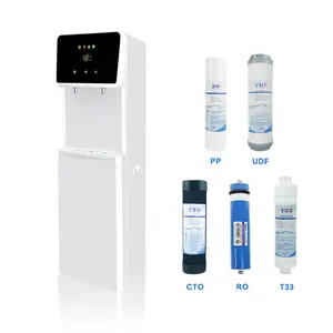 Commercial rental water dispensers freestanding smart hydrogen rich water dispenser hot cold water for household use