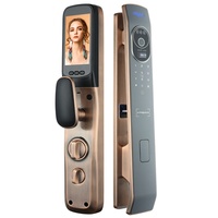 Serrure de porte intelligente avec reconnaissance faciale 3D, caméra, interphone vidéo, Tuya Wifi, entrée sans clé, Cerradura Inteligente, maison, bureau