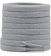 YST High Quality 100% Nylon Solid Flat Shoe <b>Laces</b> for Sneakers & Athletic Shoes - Product Image 3