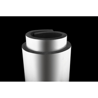 Rouleau de mousse de caoutchouc nitrile Nbr/Pvc enduit de papier d'aluminium avec une excellente isolation de vapeur d'eau