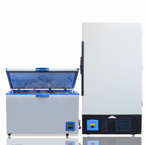 Congélateur médical <span class=keywords><strong>à</strong></span> basse température (-45°C) de 328 litres pour le stockage d'échantillons biologiques, de thon et de matériaux chimiques - Product Image 1