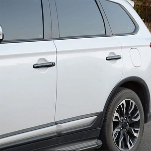 4PCS Accessoires de voiture Bande de protection de la poignée de commande de la porte de la voiture Autocollant pour la cuvette extérieure pour Mitsubishi Outlander 2009-2016 - Product Image 6