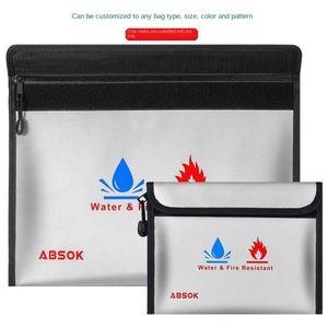 Bolsa para Documentos Ignífuga e Impermeable con Impresión Personalizada, Bolsa Protectora para Documentos Ignífuga, Bolsa Segura para Archivos Ignífuga - Product Image 2