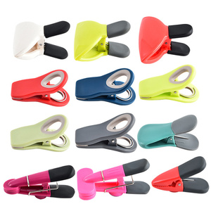 Clip de Sellado Magnético de Plástico para Bolsas de Aperitivos, Personalizable con Logotipo, Tamaño Grande, para Almacenamiento de Alimentos - Product Image 1