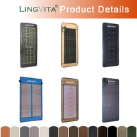Tapis de pierres chaudes en améthyste portable Lingvita 100x50cm pour usage beauté à domicile