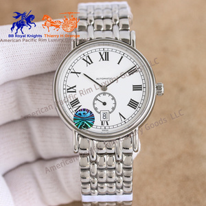 Montre à quartz de luxe pour homme Longnes 2025 avec bracelet en cuir, cadran créatif simple, étanche 50M, boîtier en acier inoxydable 316L - Product Image 3