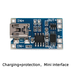 Placa integrada de carga y protección para batería de litio 1A, módulo de carga 2 en 1 con interfaz MICRO y MINI - Product Image 5