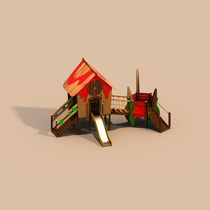 Aire de <span class=keywords><strong>jeux</strong></span> extérieure OEM <span class=keywords><strong>avec</strong></span> <span class=keywords><strong>toboggan</strong></span> et balançoire, aire de <span class=keywords><strong>jeux</strong></span> de jardin pour enfants, fabrication OEM compétitive - Product Image 4
