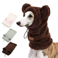 Vêtements pour chien DogLemi résistants au vent, style dessin animé, chauds et confortables, doux pour la peau, protection des oreilles, accessoires pour chien