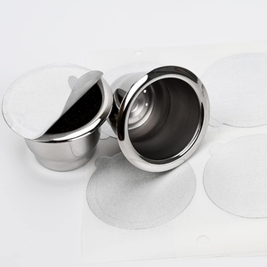Apto para Máquina de Cápsulas de Café <span class=keywords><strong>Nespresso</strong></span>. Cápsula de Café Reutilizable de Acero Inoxidable DIY. - Product Image 3