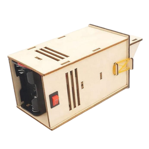 Matériel de bricolage pour aspirateur artisanal, technologie de fabrication artisanale, petit équipement expérimental en bois à assembler pour étudiants - Product Image 2