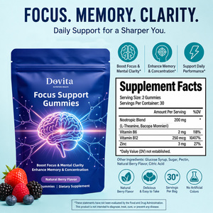 Gummies de phosphatidylsérine de marque privée fabriquées aux États-Unis pour une concentration cérébrale et une mémoire optimales chez les adultes – Usine de gummies aux États-Unis - Product Image 3
