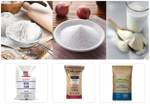 DJ-1B3 + 50W bán tự động 10kg 20kg thuốc nhuộm gia vị bột điền có trọng lượng máy đóng gói - Product Image 3