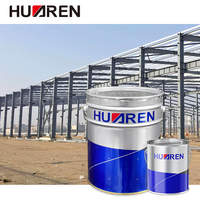 Huaren Recubrimiento de metal de fluorocarbono de alto rendimiento Resistencia a los rayos UV Acabado resistente a la intemperie Pintura de metal para estructuras al aire libre