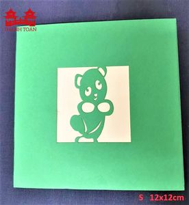 Tarjeta 3D Pop-Up de Panda, Linda Tarjeta de Felicitación de Papel con Diseño de Oso Blanco y Negro Sosteniendo Bambú - Product Image 4