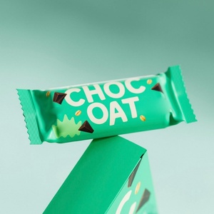 Custom Printed Chocolate Bar Mylar <b>Bag</b> 3 Sides Sealed Plastic <b>Packaging</b> <b>Bag</b> Flat Candy Pouch for Protein Bar Food <b>Packaging</b> <b>Bags</b> - Product Image 2