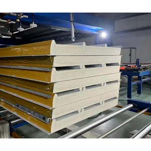 Wholesale Supplier Roofing Sandwich Panels Manufacturer Tunisia Pu Sandwich Panels Polyurethane Sandwich Panels In Turkey