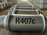 Tontank R407c 850kg Suministro de Fábrica, Estándar Europeo CE, Alta Pureza 99.9% para Sistemas de Refrigeración HVAC Comerciales, Se Acepta Marca OEM