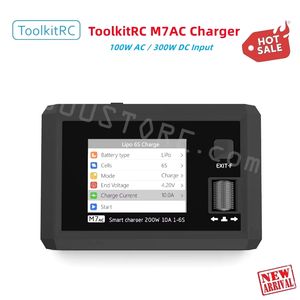 Cargador de Baterías de Litio ToolkitRC M7AC 100W/300W Entrada XT60 Salida <span class=keywords><strong>30</strong></span> 2-6S para Modelos <span class=keywords><strong>RC</strong></span> FPV, Juguetes Eléctricos FXB - Product Image 2