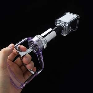 Juego de 8 tazas de ventosas de plástico para terapia de ventosas al vacío, masajeadores, ventosas y frascos individuales de corazón y estrella - Product Image 4