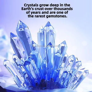 Jouet scientifique en cristal pour enfants Kit de culture de cristal DIY STEM Science Experiment for Child Education Game Easy DIY Project - Product Image 2