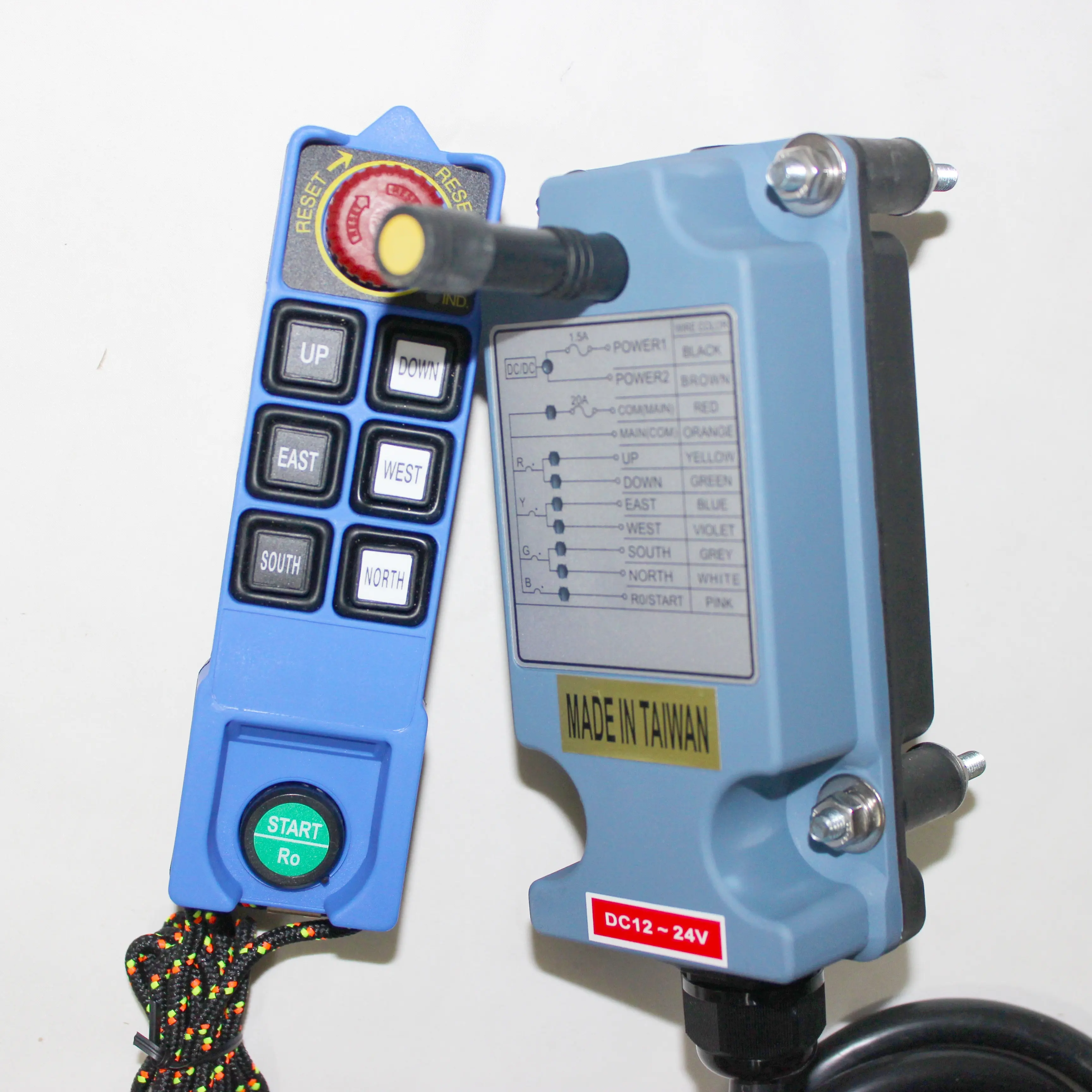 SAGA-mando a distancia inalámbrico para grúa, control remoto de alta calidad, serie SAGA1-L8B