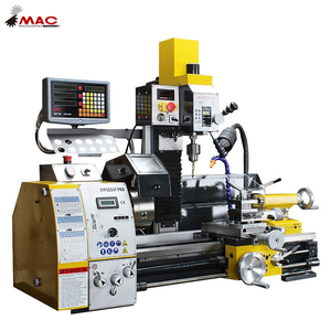 Mini <span class=keywords><strong>tour</strong></span> manuel universel compact pour le travail du métal, combinant fraisage et perçage - Product Image 1