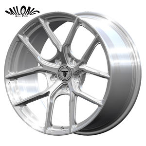 ล้อฟอร์จ Satin Silver 5x112 5x120 สำหรับรถ BMW F96 X6M X5M F95 M3 G80 M4 CSL M5 สำหรับรถ <span class=keywords><strong>Audi</strong></span> E-tron <span class=keywords><strong>GT</strong></span> A5 RS5 สำหรับรถ Porsche 911 Carrera - Product Image 1