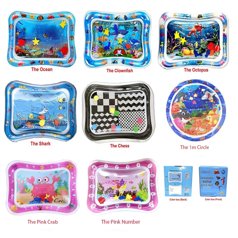 Kinderen Mat Baby Water Spelen Mat Opblaasbare Tummy Tijd Speelgoed Voor Kids Thicken Pvc Speelkleed Voor Baby 'S