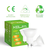 Foco LED GU10 Moderno de 5W 7W 9W 6000K, Temperatura de Color Ajustable, Alto CRI Ra80, Antideslumbrante, Regulable, Empotrable para Oficina