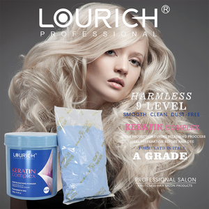 Poudre décolorante professionnelle permanente bleue sans <span class=keywords><strong>mousse</strong></span> ni gouttes, 9 niveaux de décoloration, en sachet - Product Image 6