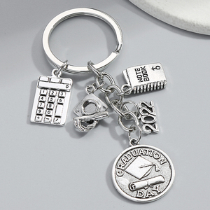 Porte-clés de graduation 2022, règle, casquette de chantier, diplôme, porte-clés, porte-clés de jour de remise des diplômes pour cadeaux d'étudiants, bijoux faits à la main - Product Image 5