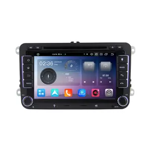 7''2din android12.0 Car DVD Player đài phát thanh xe autoradio GPS navigation BT cho VW/Passat/Polo/Golf/TOURAN/TIGUAN // ghế/Skoda