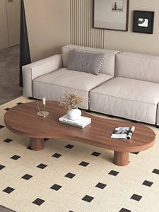 Wabi-sabi mobili in <span class=keywords><strong>legno</strong></span> massello retrò nordico minimalista piccolo tavolo log combinazione tavolo da tè - Product Image 3