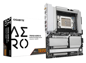 Nouveau GIGABYTE TRX50 AERO D WIFI7 DDR5 PCIe5.0 & PCIe4.0 prise en charge EXPO XMP 1 to Threadripper Pro 7000 processeur carte de station de travail EATX - Product Image 2