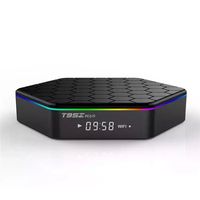 T95Z Plus 4 Go 32 Go 64 Go Android TV Box 12.0 Smart TVBox H618 2.4G/5Ghz Wifi HDR 4K 6K 2 Go 16 Go T95ZPLUS Lecteur multimédia Boîtier décodeur