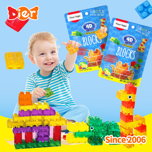 <span class=keywords><strong>Caramelos</strong></span> al por Mayor, Marca Privada Personalizada, Halal, <span class=keywords><strong>Caramelos</strong></span> de Goma en Forma de Bloques de Construcción 4D con Sabores de Frutas Mixtas, Juguete de <span class=keywords><strong>Caramelos</strong></span> para Niños, OEM - Product Image 2