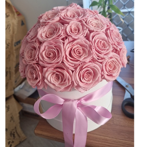 Presente De Dia <span class=keywords><strong>dos</strong></span> Namorados Regalos Para Mujer Conjunto De Regalo De Lujo Flor Preservada Rosa Eterna Regalo De Cumpleaños Para Mujer - Product Image 1