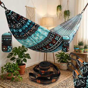 <span class=keywords><strong>Hamac</strong></span> extérieur en tissu parachute anti-retournement, balançoire de <span class=keywords><strong>camping</strong></span> <span class=keywords><strong>sauvage</strong></span>, <span class=keywords><strong>hamac</strong></span> simple ou double - Product Image 6