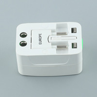 Adaptateur de voyage universel portable, convertisseur multi-prises, adaptateur de prise de courant mondiale multifonctionnel