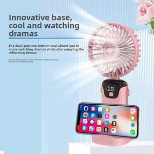 ハンズフリー折りたたみミニUSBネックファンポータブル & ウェアラブル充電式ターゲット気流付き - Product Image 4