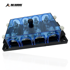 AK-FX71 porte-fusible de prise de voiture Anm, lame de voiture de type boulon bidirectionnelle à quatre voies unidirectionnel, boîte à <span class=keywords><strong>fusibles</strong></span> de voiture portable Fusible de voiture de haute qualité - Product Image 2