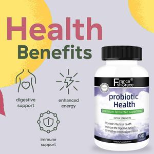 Cápsulas Probióticas Premium para la Salud, Apoyo al Sistema Inmunológico, Suplemento Probiótico para la Salud, 90 Cápsulas - Product Image 2