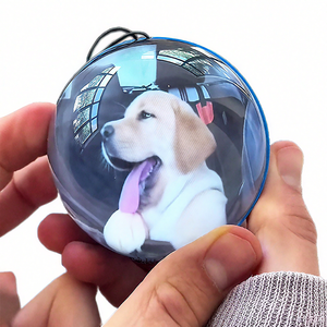 Bola <span class=keywords><strong>de</strong></span> Cristal 3D para Grabar Recuerdos Personales, Lámpara <span class=keywords><strong>de</strong></span> Video Electrónica <span class=keywords><strong>de</strong></span> Escritorio, Bola <span class=keywords><strong>de</strong></span> Cristal Mágica para Regalos WDY0424 - Product Image 1